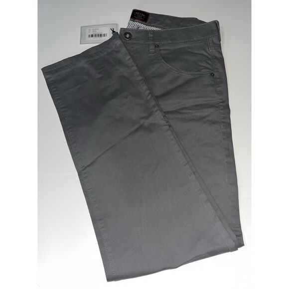 Untuckit Men’s Grey Relaxed Fit Pants 32x32 NWT - Picture 1 of 6